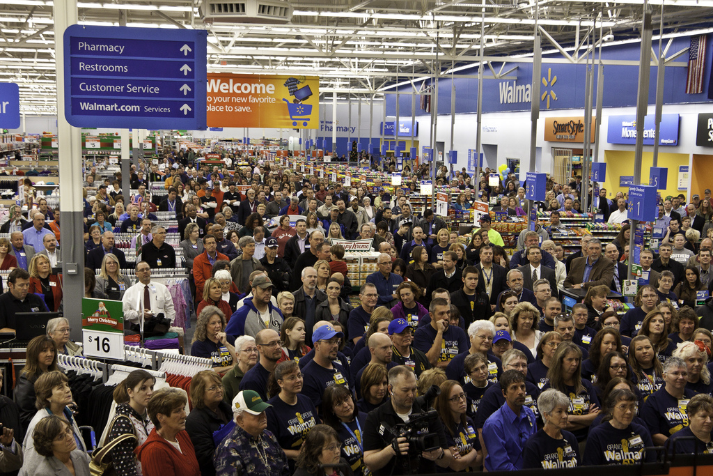 Walmart store opening